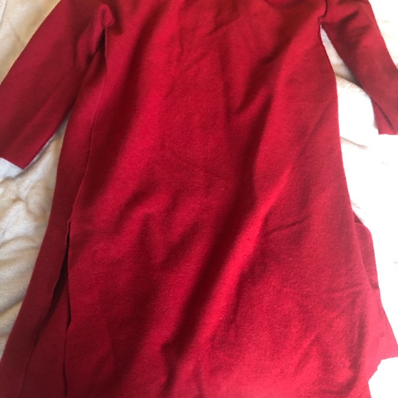 Eileen Fisher wool Red coat - Picture 8 of 9